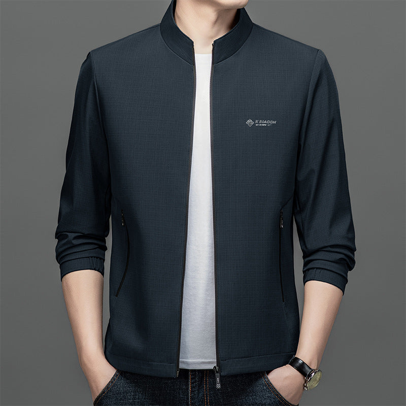 Men's Stylish Sports Jacket with Stand-up Collar Mune Fashion