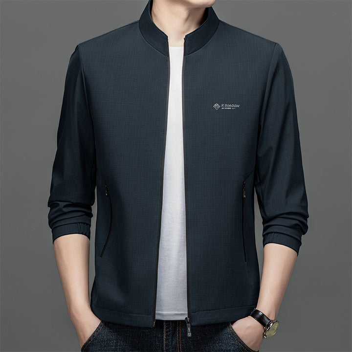 Men's Stylish Sports Jacket with Stand-up Collar Mune Fashion