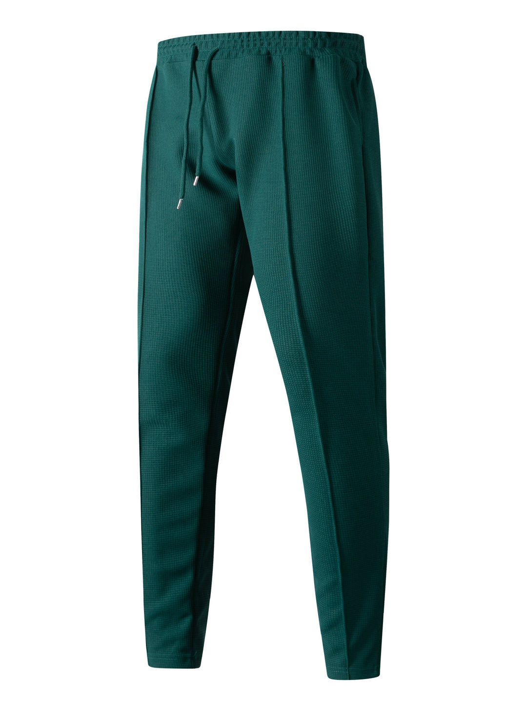Men's nan tapered leisure pants with drawstring waistband, crease and side pockets Mune Fashion