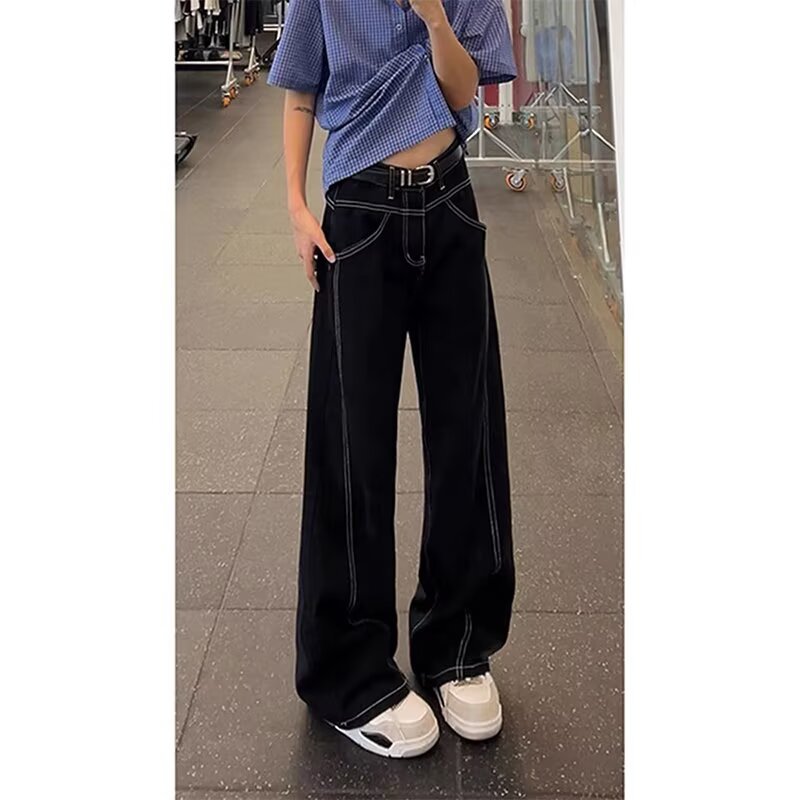 Women Casual High-Waist Flared Pants Mune Fashion