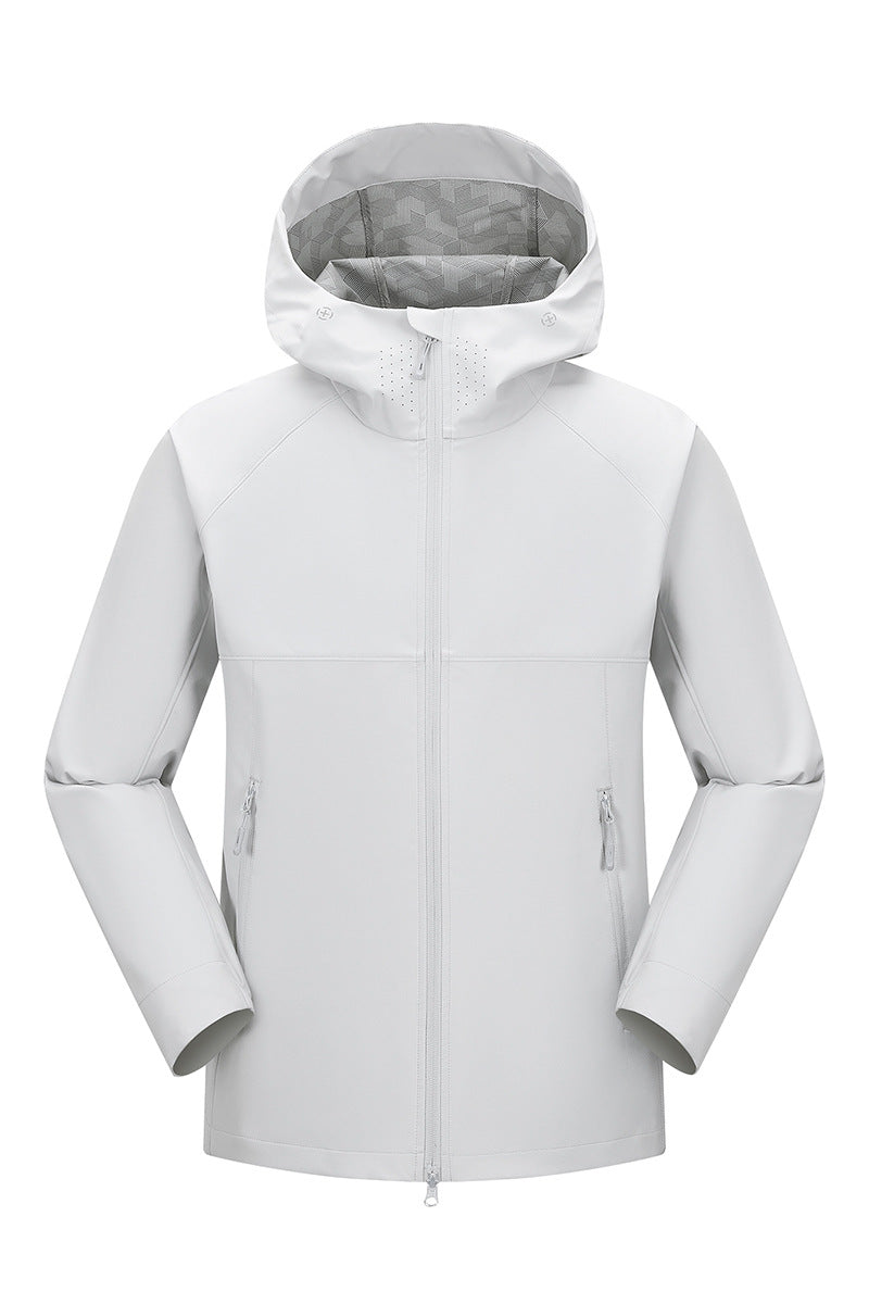 Men's Weatherproof Softshell Jacket with Breathable Lining