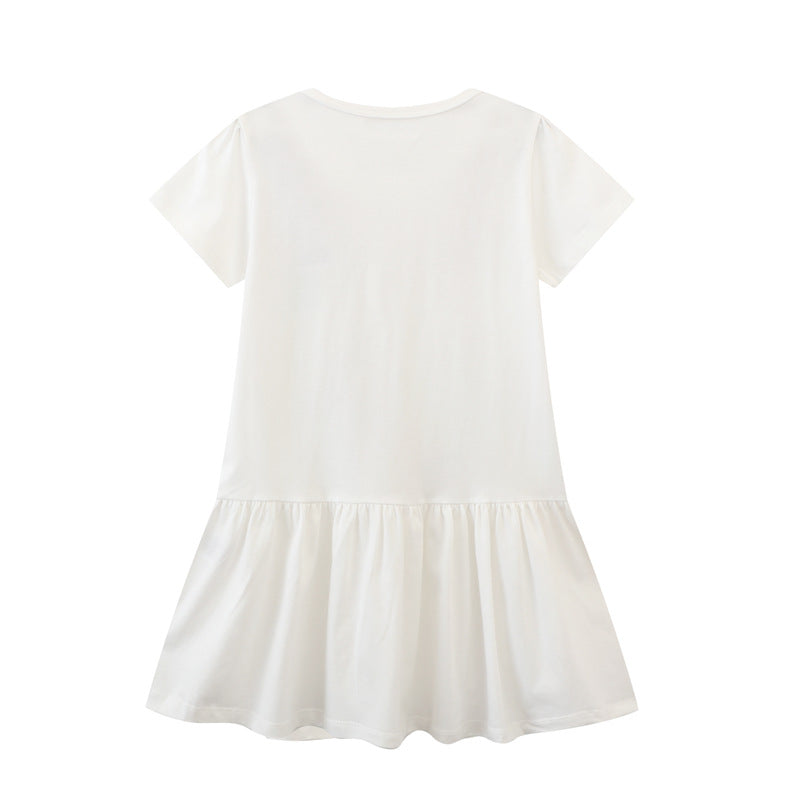 Girls tulle dress with enchanting fairy motif Mune Fashion