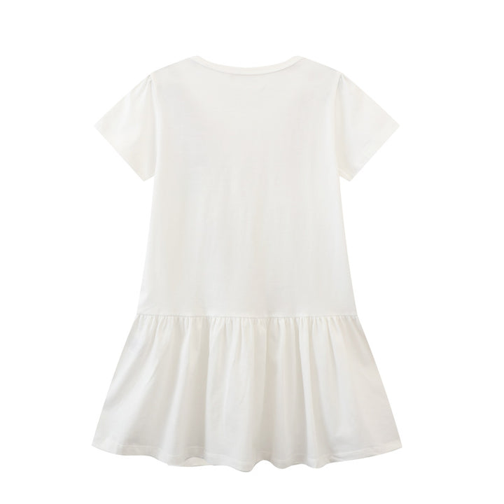 Girls tulle dress with enchanting fairy motif Mune Fashion