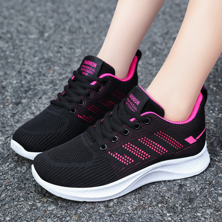 Unisex nan breathable knit sneakers with lightweight memory insole Mune Fashion