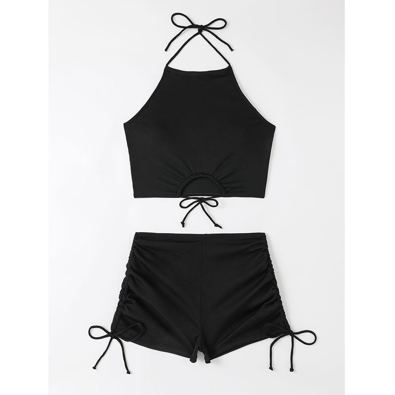 Women's Casual Bikini Set with Ruffles Mune Fashion