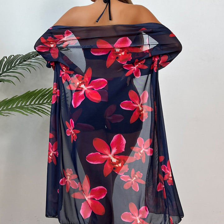 Women's Swimwear Set with Floral Design Mune Fashion