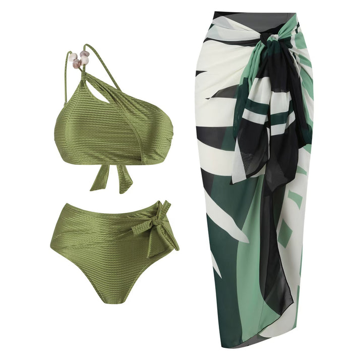 Women’s bikini set with asymmetrical design and fashionable details Mune Fashion