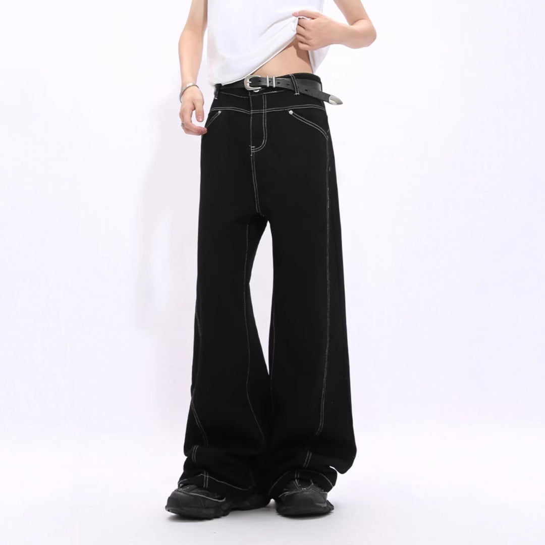 Women's Fashion Loose Jeans Mune Fashion