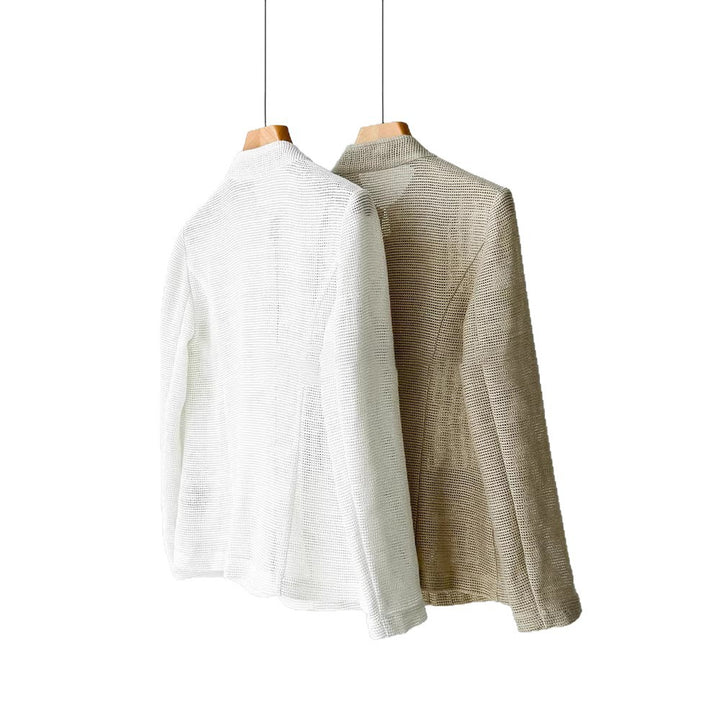 Women’s Fashionable Boucle Jacket with Practical Pockets Mune Fashion