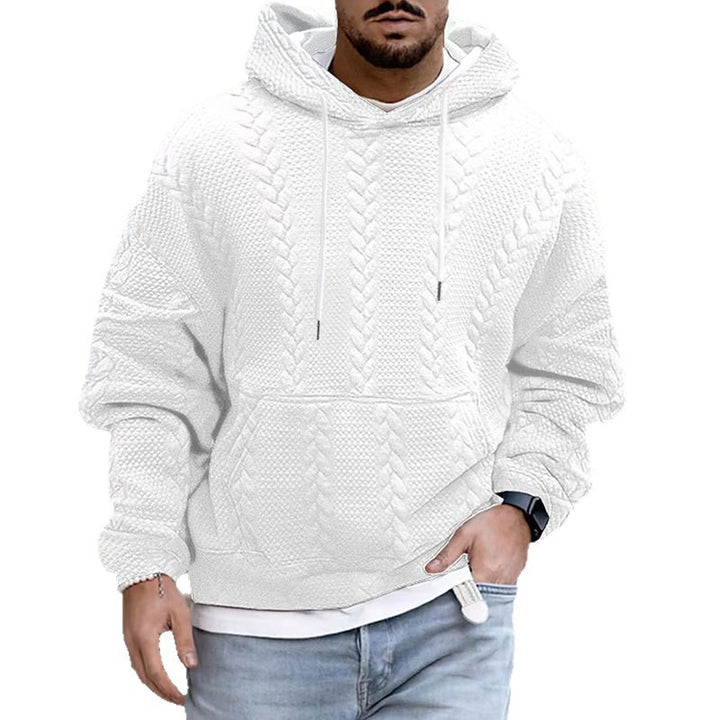 Men's Stylish Chunky Knit Hooded Sweater