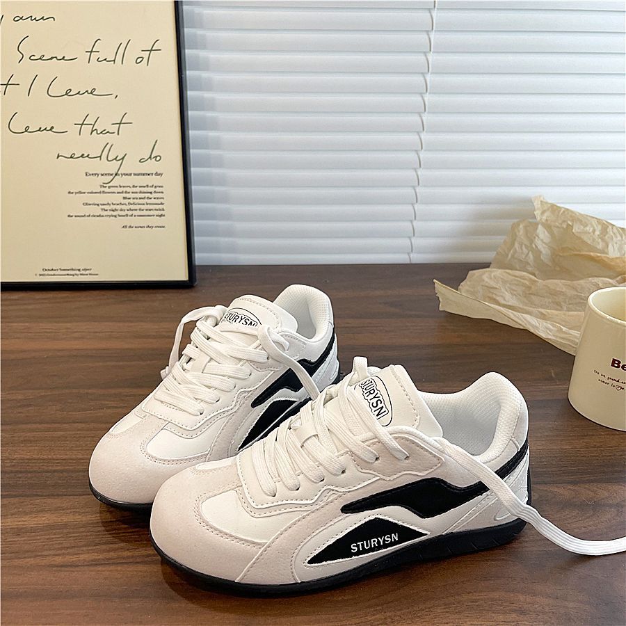 Women's Leisure Sneakers with Soft Suede and Breathable Upper Material Mune Fashion