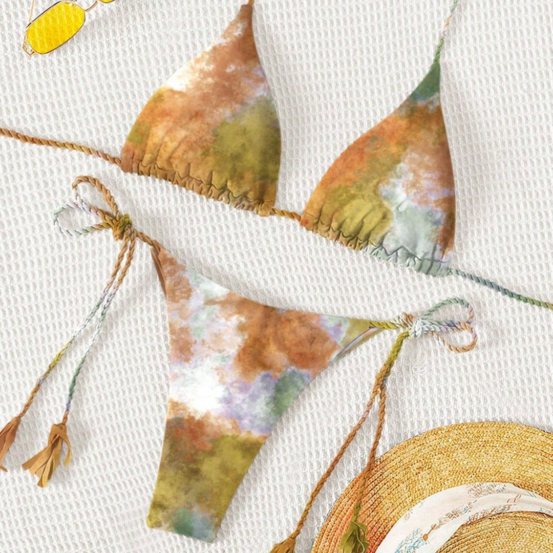 Women's Triangle Bikini with sustainable cotton blend Mune Fashion