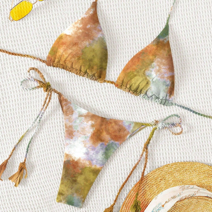 Women's Triangle Bikini with sustainable cotton blend Mune Fashion