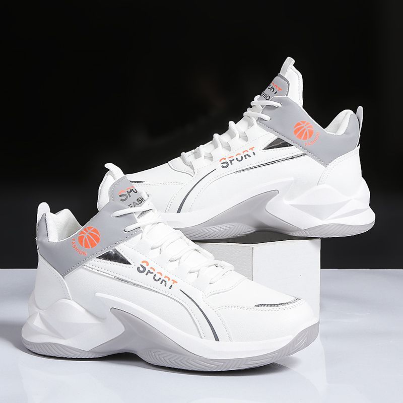 Ladies' basketball sneakers with high ankle support and cushioning sole Mune Fashion