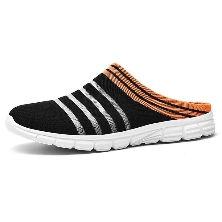 Unisex nan lightweight knit mule with contoured comfort sole and flexible profile outsole Mune Fashion