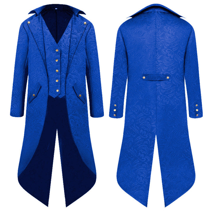 Men's tailored tailcoat with tail and integrated vest Mune Fashion