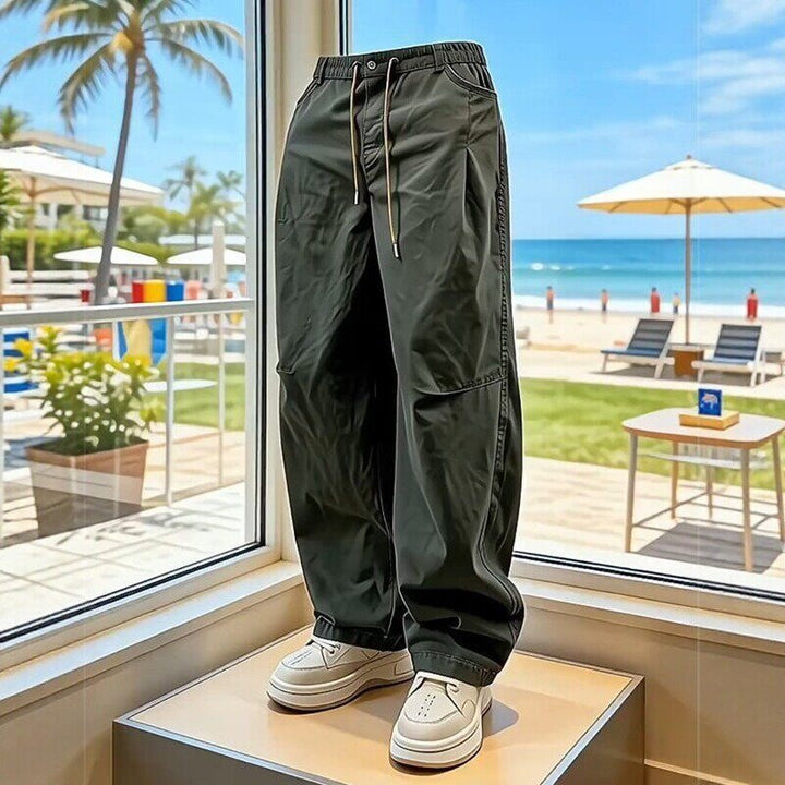 Men's Comfortable Cargo Pants with Practical Side Pockets Mune Fashion
