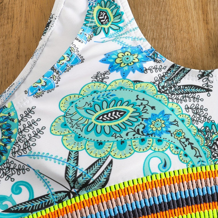 Ladies Bikini Set with fashionable ethnic design Mune Fashion