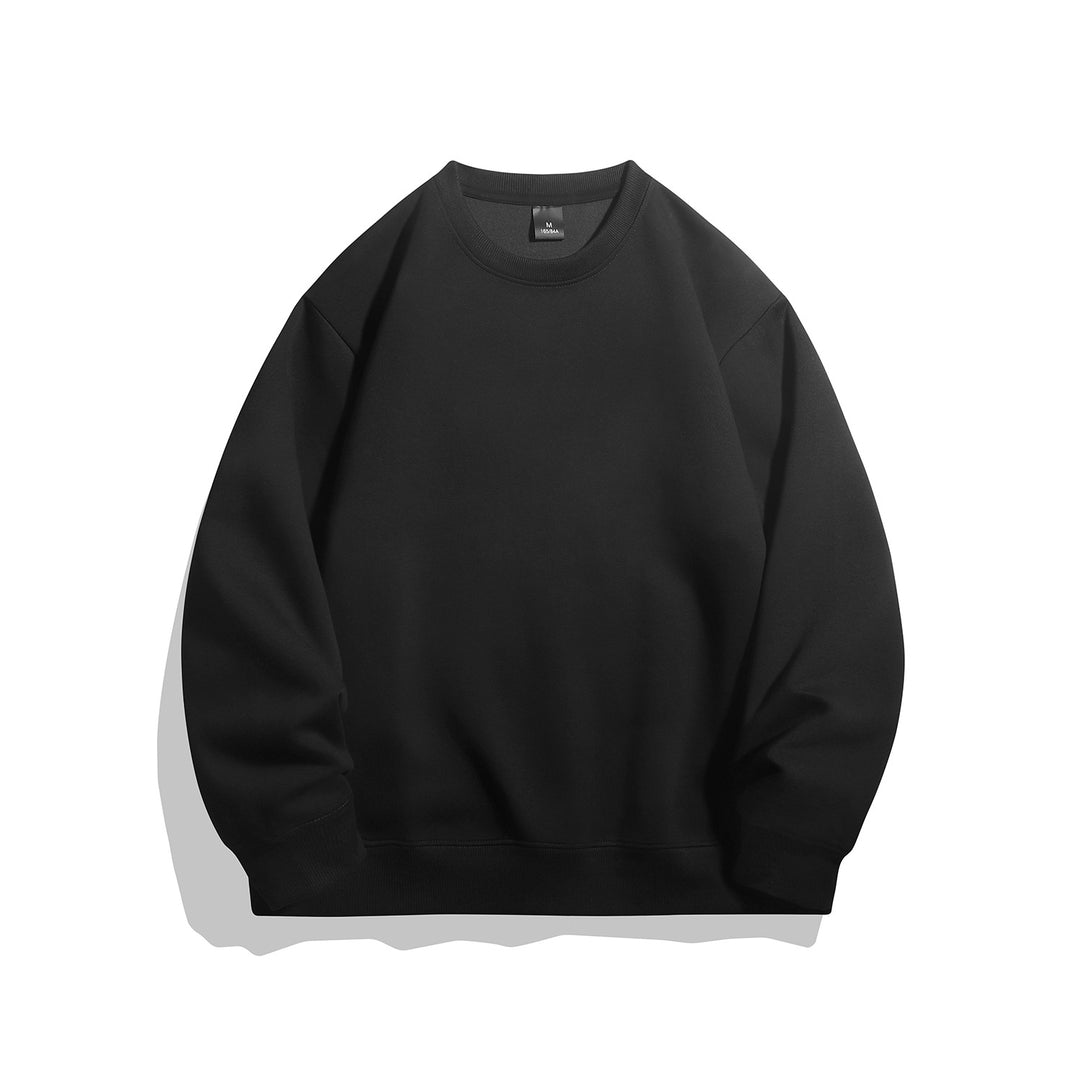Men's Oversized Crew Neck Sweatshirt with Deep Fit, Raglan Sleeves, and Ribbed Cuffs Mune Fashion