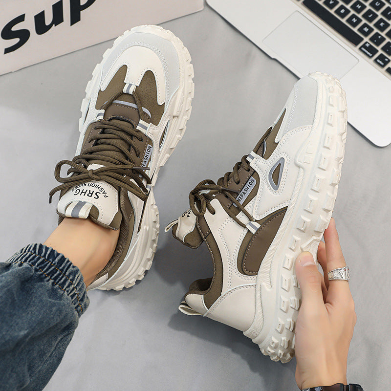 Women's fashionable chunky sneakers with non-slip sole Mune Fashion