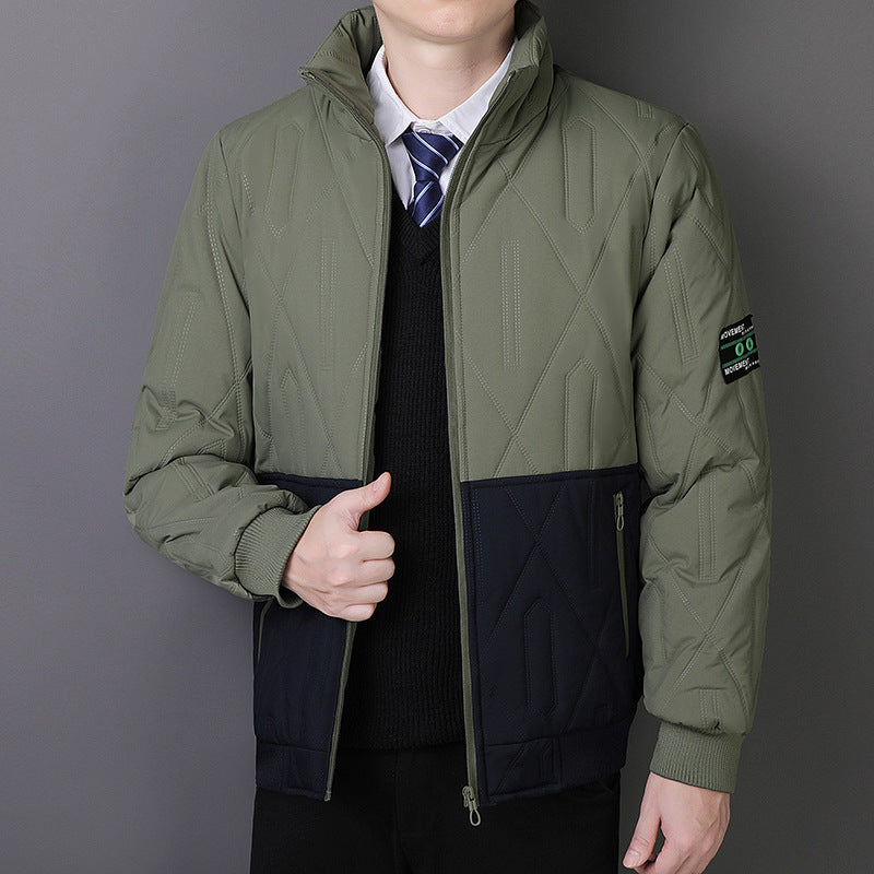 Men's urban transition jacket with textured design Mune Fashion