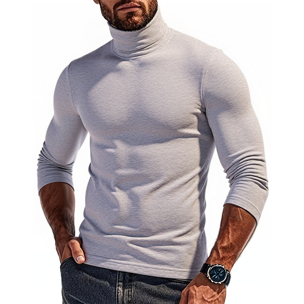 Men's Turtleneck Sweater In Modern Design Mune