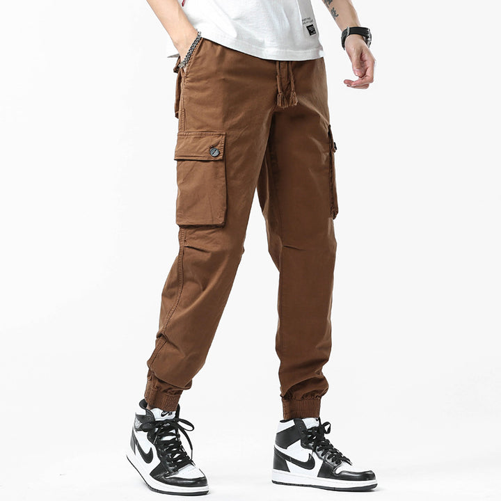Men's Urban-Utility Cargo Pants in Jogger Style with Clever Pocket Concept Mune Fashion