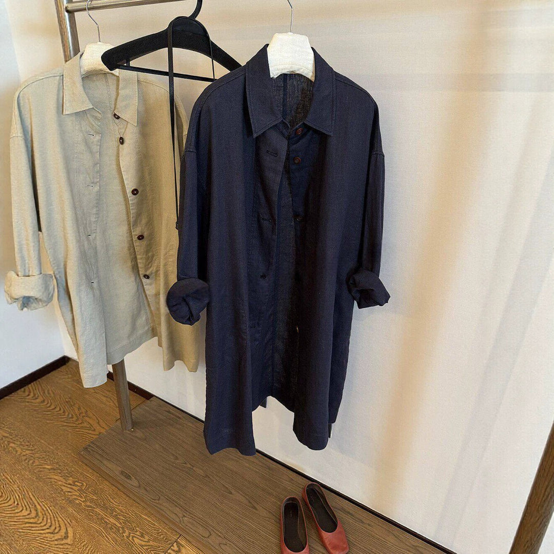 Ladies Elegant and Casual Long Sleeve Blouse Drune