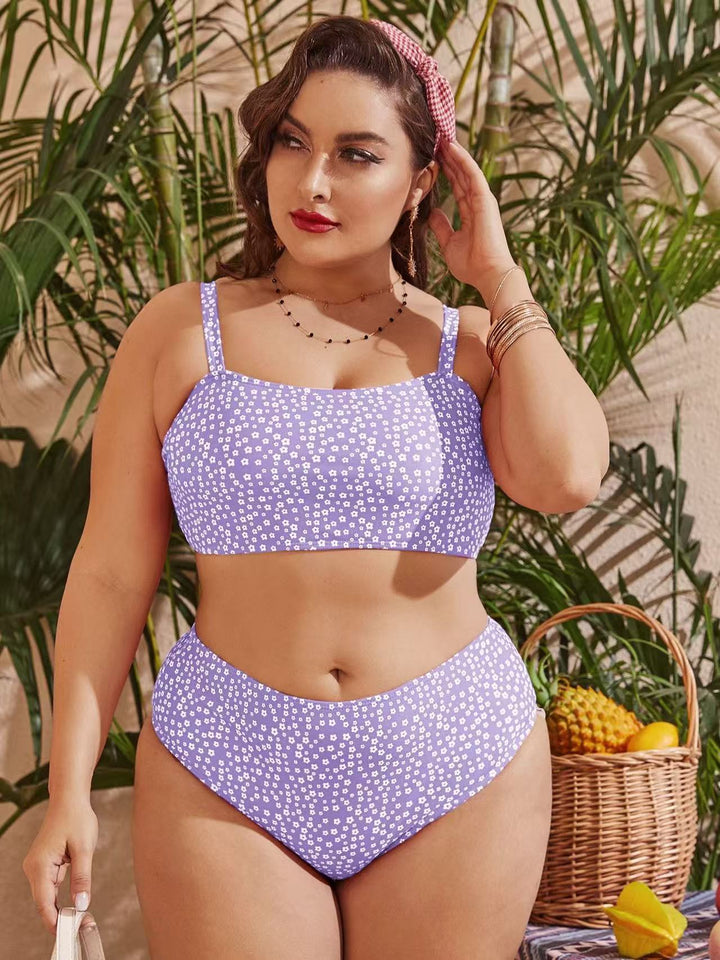 Women High-Cut Bikini with Playful Polka Dot Design Mune Fashion