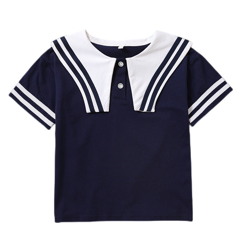 Girl Sailor T-Shirt Mune Fashion
