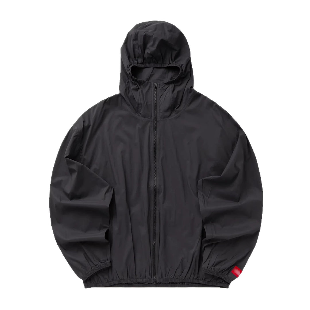 Men's functional jacket with hood