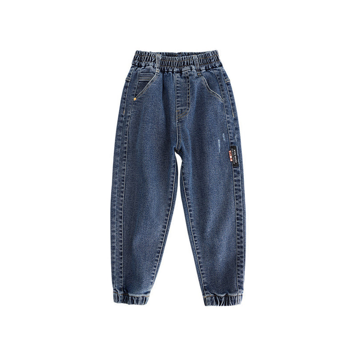 Men's casual fleece jeans with warming inner lining Mune Fashion