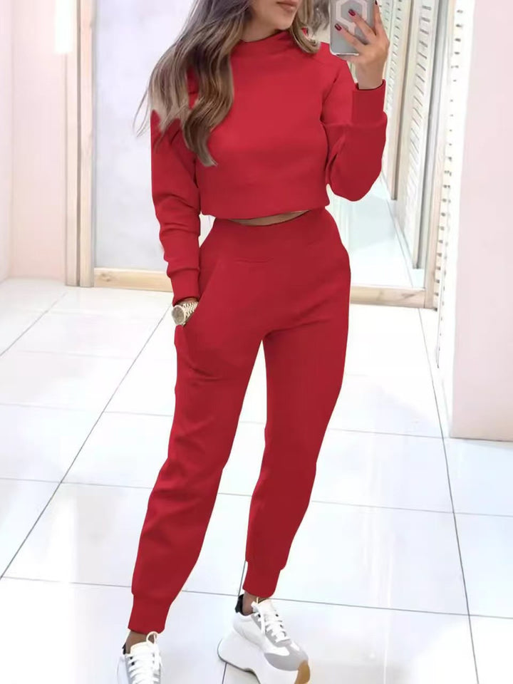 Women's Fashion Sweater and Jogging Pants Set Mune Fashion