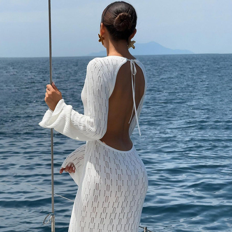 Women elegant beach sarong Mune Fashion