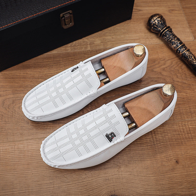 Men's Elegant Moccasins made of Soft Leather Mune Fashion