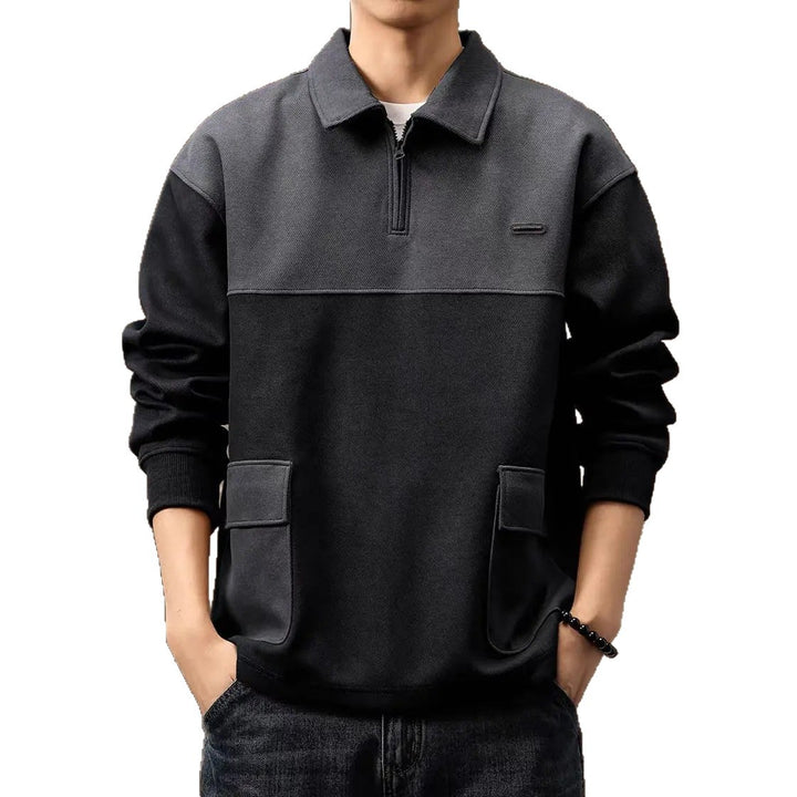 Men's Stylish Sweatshirt with Zipper