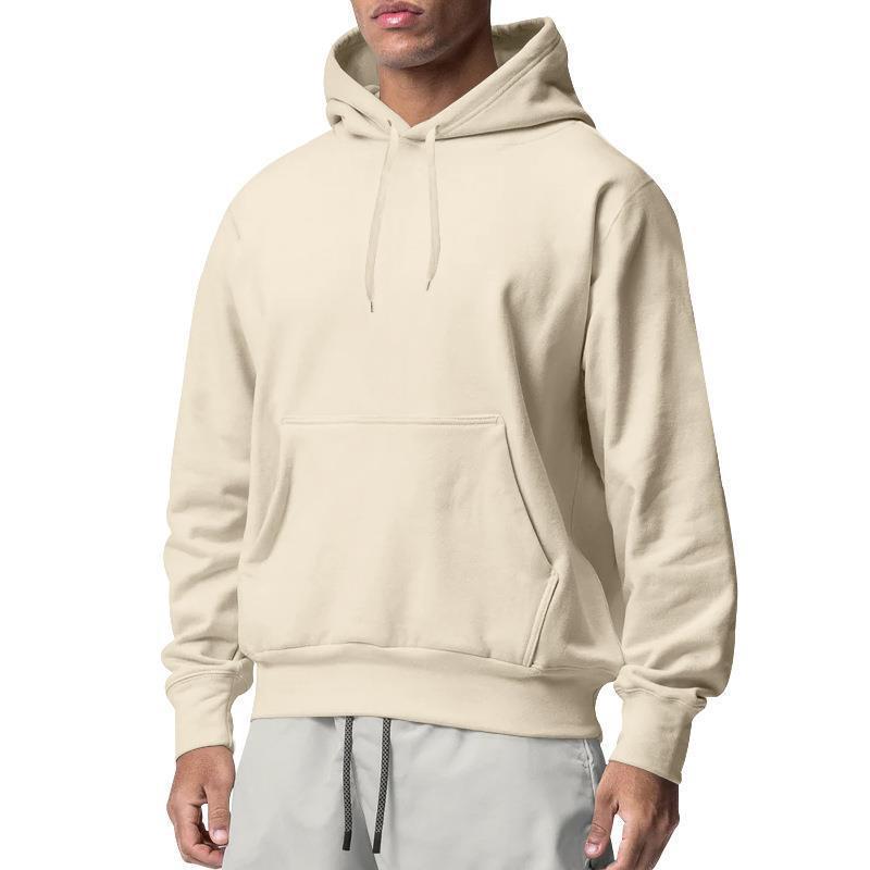 Men's nan Premium Hoodie with kangaroo pocket, brushed fleece interior, reinforced neck seam, and ribbed hem Mune Fashion