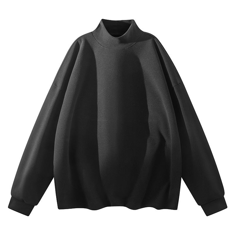 Women's Fashion Sweatshirt with Stand-up Collar Mune Fashion