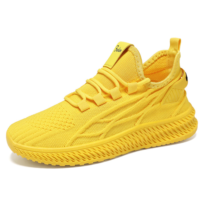 Men's knitted slip-on sneaker with elastic lacing, sock-like shaft, and profiled non-slip outsole Mune Fashion