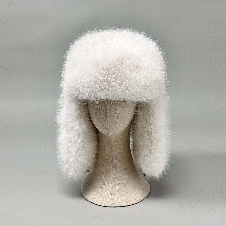 Ladies Luxurious Faux Fur Ushanka with Ear Flaps and Warming Lining Mune Fashion