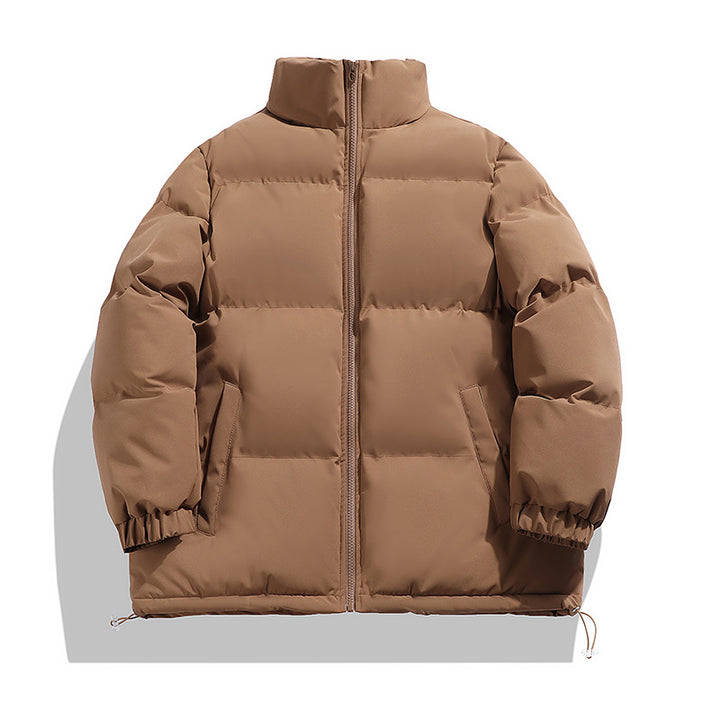 Men's ultra-warm quilted functional jacket with high stand-up collar, drawstring hem and elastic cuffs Mune Fashion