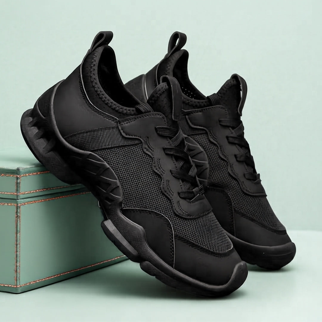 Men's Sporty Mesh Sneakers with Cushioning Mune Fashion