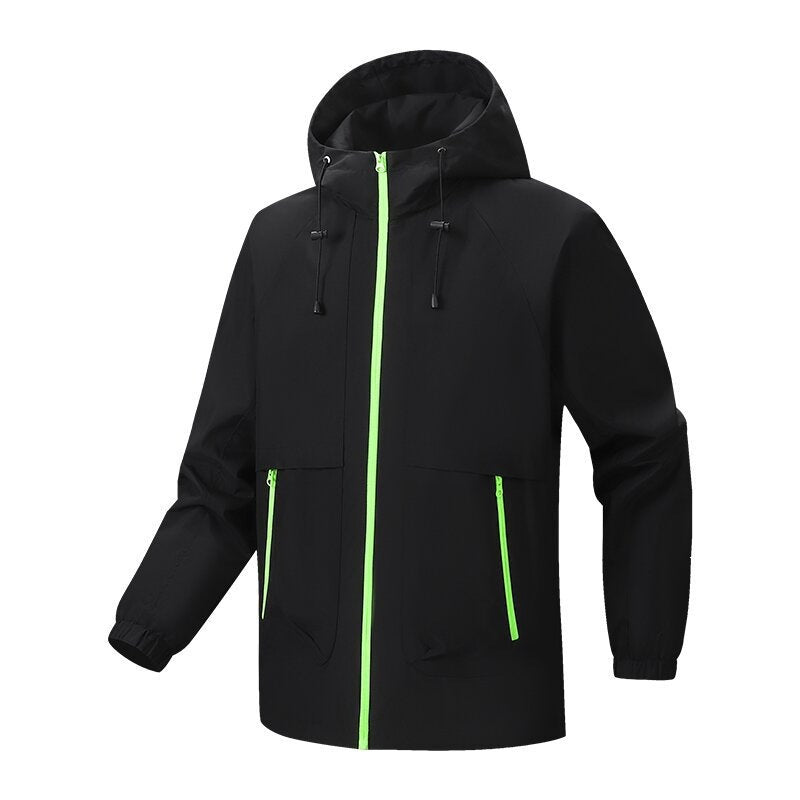 Men's Lightweight Outdoor Jacket with Hood Mune Fashion