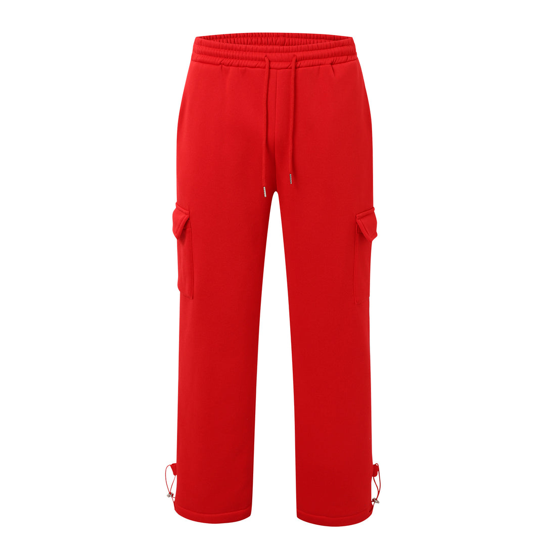 Men's nan cargo jogging pants with elastic waistband, drawstring and adjustable hem Mune Fashion