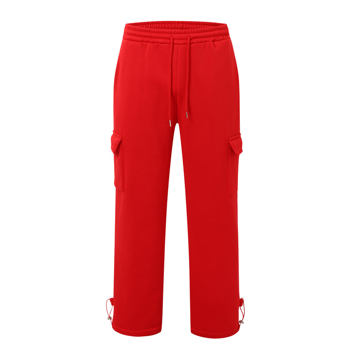 Men's nan cargo jogging pants with elastic waistband, drawstring and adjustable hem Mune Fashion