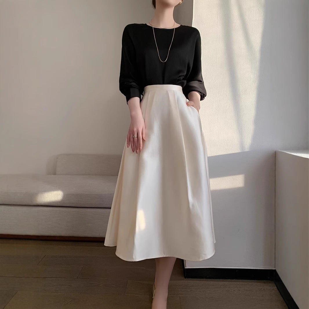 Women's Elegant and Flowing Midi Dress Drune