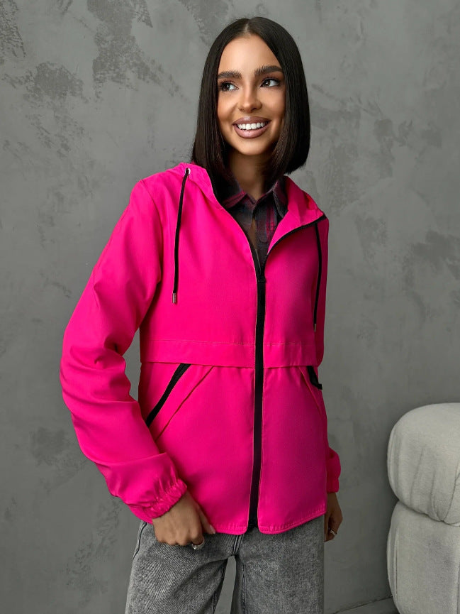 Women's Lightweight Windbreaker Jacket