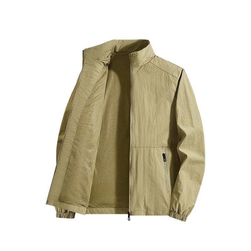 Men's Lightweight Outdoor Jacket with High Breathability Mune Fashion