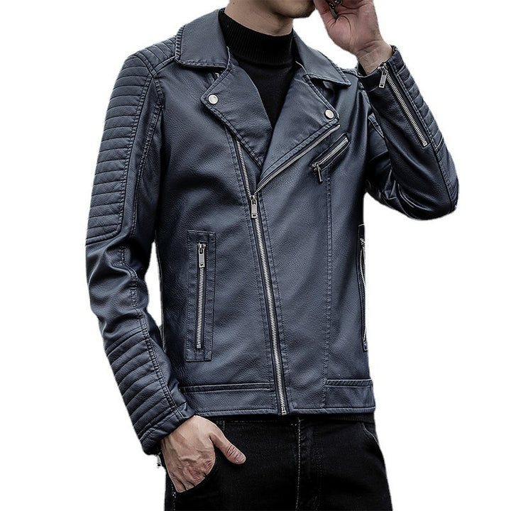 Men's Biker Jacket Mune Fashion