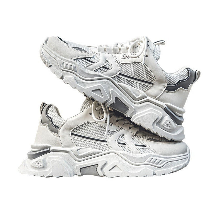 Women's Sporty Sneakers with Breathable Upper Material and Cushioning Sole Mune Fashion